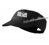 BILLIE EILISH - White Logo - čierna šiltovka army cap