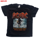 AC/DC - Blow Up Your Video - čierne detské tričko