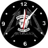 METALLICA - Since 1981 - nástenné hodiny