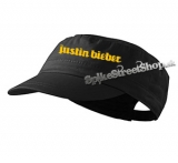 JUSTIN BIEBER - Logo - čierna šiltovka army cap