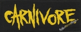CARNIVORE - Yellow Logo - nášivka