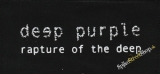 DEEP PURPLE - Rapture Of The Deep - nášivka