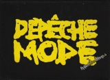 DEPECHE MODE - Yellow Logo - nášivka
