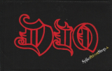 DIO - Red Logo - nášivka