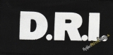 D.R.I - White Logo - nášivka
