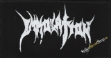 IMMOLATION - White Logo 2 - nášivka