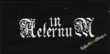 IN AETERNUM - White Logo - nášivka