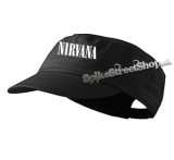 NIRVANA - Logo - čierna šiltovka army cap