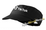 TIK TOK - Logo - čierna šiltovka army cap