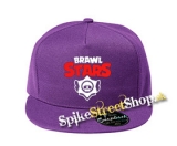 BRAWL STARS - Logo - fialová šiltovka model "Snapback"