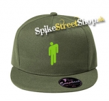 BILLIE EILISH - Green Stickman - khaki šiltovka model "Snapback"