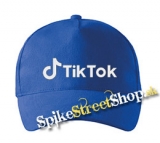 TIK TOK - Logo - kráľovská modrá šiltovka (-30%=AKCIA)