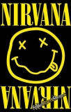 Samolepka NIRVANA - Yellow Smiley & Logo