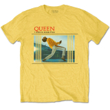QUEEN - Break Free - žlté pánske tričko