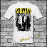 NIRVANA - Band - biele pánske tričko
