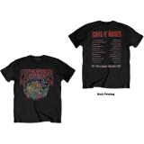 GUNS N ROSES - Illusion Tour - čierne pánske tričko