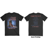 OZZY OSBOURNE - Blizzard of Ozz Tracklist - čierne pánske tričko