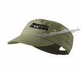 ABANDON ALL SHIPS - Logo - olivová šiltovka army cap