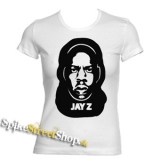 JAY-Z - Logo & Portrait - biele dámske tričko