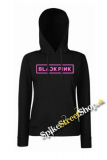 BLACKPINK - Logo - čierna dámska mikina