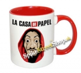 Hrnček PAPIEROVÝ DOM - LA CASA DE PAPEL - Red Mug