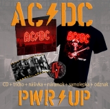 AC/DC - Power Up (CD+Tričko+náramok+nášivka+samolepka+odznak)