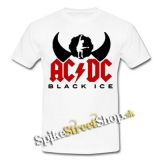 AC/DC - Black Ice Angus Silhouette - biele pánske tričko