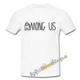 AMONG US - Logo - biele pánske tričko