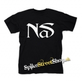NAS - Logo Hip Hop Legend - čierne detské tričko