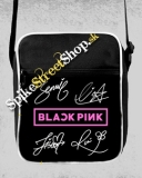 BLACKPINK - Logo & Signature - retro taška na rameno