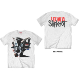 SLIPKNOT - Iowa Goat Shadow - biele pánske tričko