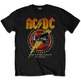 AC/DC - For Those About To Rock 81 - čierne pánske tričko