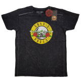 GUNS N ROSES - Classic Logo - čierne pánske tričko