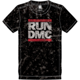 RUN DMC - Logo - čierne pánske tričko