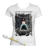 LOUIS TOMLINSON - Walls Portrait - biele dámske tričko