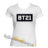 BT21 - Logo - biele dámske tričko