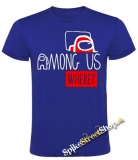 AMONG US - Where? - kráľovsky-modré detské tričko