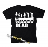 THE WALKING DEAD - Silhouette - pánske tričko