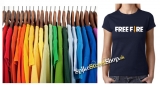 GARENA FREE FIRE - Logo - farebné dámske tričko