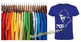 NAS - Logo & Portrait - farebné pánske tričko