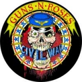 GUNS N ROSES - Civil War - odznak