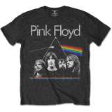 PINK FLOYD - DSOTM Band & Pulse - sivé pánske tričko