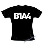 B1A4 - Logo - čierne dámske tričko