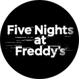 FIVE NIGHTS AT FREDDY´S - Logo - okrúhla podložka pod pohár