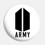 BTS - BANGTAN BOYS - Army Logo - okrúhla podložka pod pohár