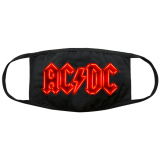 AC/DC - Neon Logo - rúško na tvár (Výpredaj)