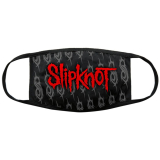 SLIPKNOT - Red Logo & Sigils - rúško na tvár (Výpredaj)