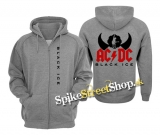 AC/DC - Black Ice Angus Silhouette - šedá detská mikina na zips