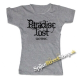 PARADISE LOST - Gothic - šedé dámske tričko