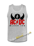 AC/DC - Black Ice Angus Silhouette - Mens Vest Tank Top - šedé